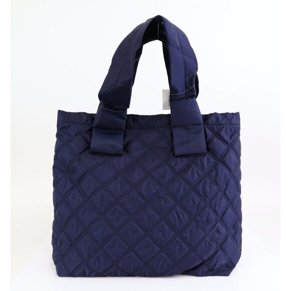 NWT Marc Jacobs NYLON QUILTED Large Bag Tote MIDNIGHT BLUE - Picture 5 of 12